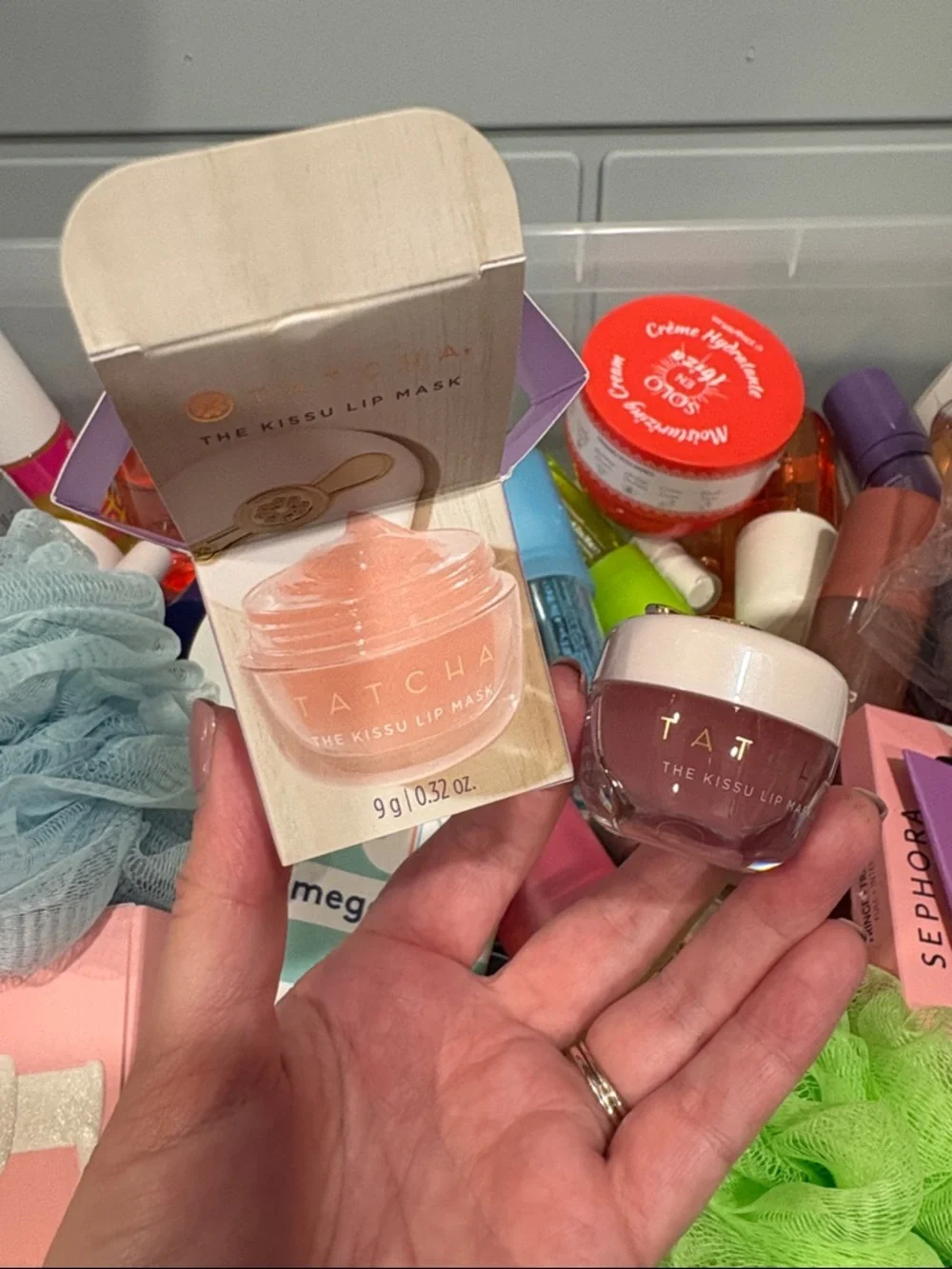 🍑✨ Tatcha The Kissu Lip Mask – NEW IN BOX ✨🍑
